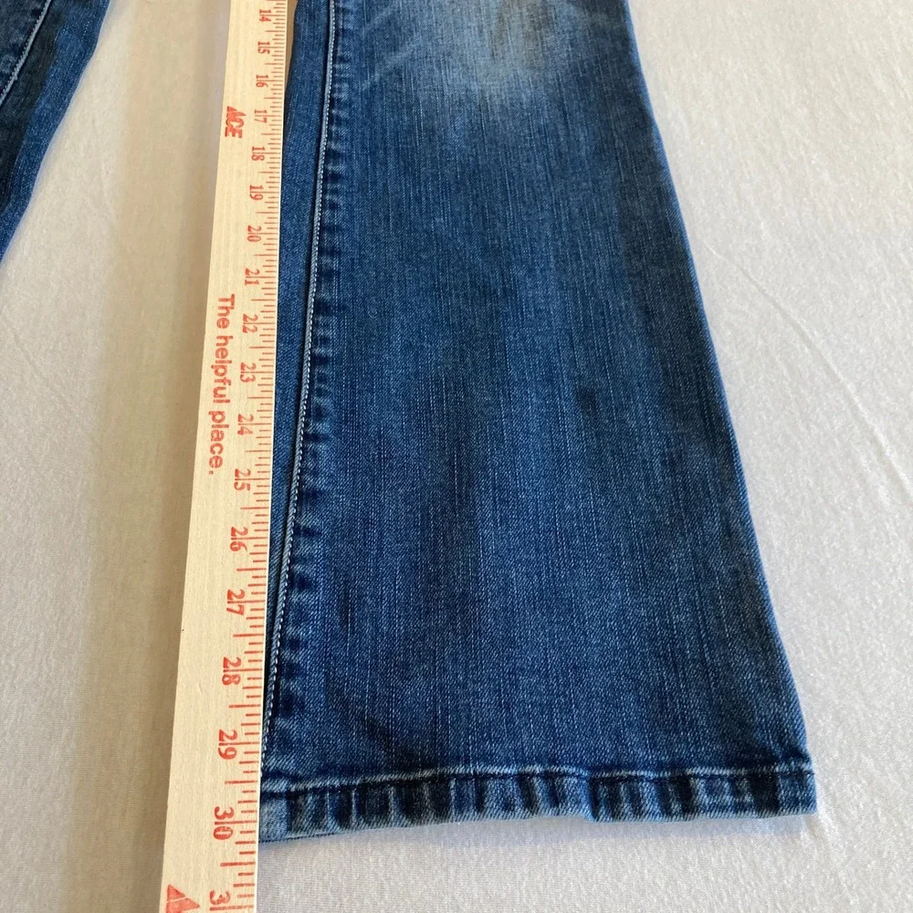 American Eagle Jeans Women 4 (30x30) Original Bootcut Denim Stretch Low Rise
